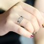 Stainless Steel Frog Ring for Women Teen Girls Boys Adjustable Frog Open Ring Cute Animal Rings Birthday Gift for Little Girl Boys