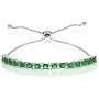 Sterling Silver Genuine, Created, or Simulated Princess-cut 3mm Adjustable Bolo Pull-string Tennis Bracelet Sterling Silver Genuine, Created, or Simulated Princess-cut 3mm Adjustable Bolo Pull-string Tennis Bracelet