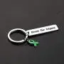 Gzrlyf Mental Health Awareness Keychain Break The Stigma Inspirational Gifts Green Awareness Support Gzrlyf Mental Health Awareness Keychain Break The Stigma Inspirational Gifts Green Awareness Support