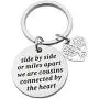 Cousin Gifts Stainless Steel Jewelry Keychain for Cousins Cousin Jewelry