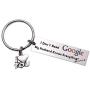Melix Home Funny Keychain for Boyfriend Girlfriend I Don’t Need Google My Boyfriend Girlfriend Husband Wife Knows Everything Keychains