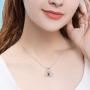 EleShow Mom Necklace-Mother and Child I Love You Necklace 100 Languages Love Heart Pendant, Mothers Day Jewelry Gifts for Mom