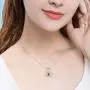 EleShow Mom Necklace-Mother and Child I Love You Necklace 100 Languages Love Heart Pendant, Mothers Day Jewelry Gifts for Mom