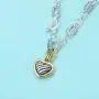 UNY Fashion Trendy Pendants Antique Pendant Heart Cable Wire Desinger Inspired Women Charms Necklace Gift UNY Fashion Trendy Pendants Antique Pendant Heart Cable Wire Desinger Inspired Women Charms Necklace Gift