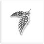Xusamss Punk Jewelry Titanium Steel Angel Wings Pendant Necklace