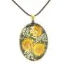 Jewelryland Handmade Dry Processed Real Flower Daisy/Chrysanthemum/Forget Me Not Pendant Necklace Jewelryland Handmade Dry Processed Real Flower Daisy/Chrysanthemum/Forget Me Not Pendant Necklace