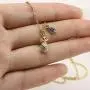 MEMGIFT Dainty 18K Gold Pineapple Necklace Petite Minimal Tropical Fruit Jewelry Personalized for Women Teen Girls Best Friend Sister Mom Daughter Girlfriend Bridesmaid Fiancee