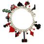 Wonderful Boutique Original Design Quality Cosplay Superhero Harley Quinn Clown Charm Bracelet Gifts for Girl Woman