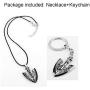 MT Life Stand Arrow Necklace and Keychain JoJo Bizarre Adventure Necklace Key Ring Anime Fans Gift