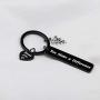FOTAP Veterinarian Appreciation Gift You Make a Difference Medical Caduceus Charm Keychain Vet Tech Jewelry