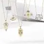 cmoonry Gold Chain Necklace for Women Fashion Evil Eye Necklace Women Girl Necklace Lucky Jewelry Friendship Gift