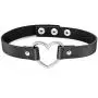 MOWOM Black Red Pink Purple Alloy Genuine Leather Necklace Choker Collar Heart Adjustable Rock MOWOM Black Red Pink Purple Alloy Genuine Leather Necklace Choker Collar Heart Adjustable Rock