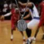 Phoenix Angela Sports Pendant Necklace Baseball Football Soccer Basketball Volleyball Team Coach Gift Inspirational Pendant for Boys Girls