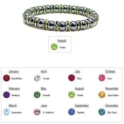 Accents Kingdom Magnetic Bracelet Womens Tuchi Simulated Pearl Hematite Magnetic Therapy Bracelet, 7.5''