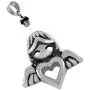 Angel Heart Urn Necklace for Ashes - Cremation Jewelry Memorial Keepsake Pendant - Funnel Kit Included Angel Heart Urn Necklace for Ashes - Cremation Jewelry Memorial Keepsake Pendant - Funnel Kit Included