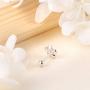 S925 Sterling Silver Cartilage Tragus Earrings Set Helix Conch Daith Piercing Jewelry