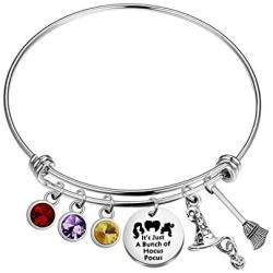 AKTAP Sanderson Sister Bracelet It’s A Just Bunch of Hocus Pocus Jewelry Gift for Horror Movie Lovers