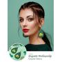 25 Pairs St Patricks Day Faux Leather Hook Earrings Set Green Hat Teardrop Clover Dangle Earrings for Women Girls