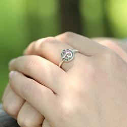 MOJO JEWELRY Handmade Unique Antique 925 Sterling Silver Adjustable Mood Ring