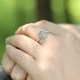 MOJO JEWELRY Handmade Unique Antique 925 Sterling Silver Adjustable Mood Ring