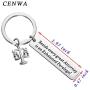 CENWA Scales of Justice Keychain Legal Assistant Gift Beside Every Great Attorney is an Exhausted Paralegal Legal Secretary Gift for Paralegal