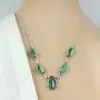 Natural Moonstone Labradorite lapis Necklace 6x12mm Marquise Shape Gemstone 925 Silver Overlay Handmade Necklace Jewelry