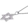 Shop-iGold Star of David Jewish Jewelry Gold Men Women Big Pendant with Free Rope Chain Stainless Steel - Mens Necklace, Mens Jewelry, Stainless Steel Necklace