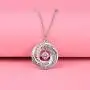 JXJL Sister/Friendship/Mother/Daughter Necklace Always Forever My Friend Sterling Silver Circle Pendant Family Jewelry Set Birthday for Women Girls JXJL Sister/Friendship/Mother/Daughter Necklace Always Forever My Friend Sterling Silver Circle Pendant Family Jewelry Set Birthday for Women Girls