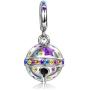 NINAQUEEN Bell Ball Bead Charms 925 Sterling Silver Charms Fit Pandora Bracelets Star Dangle Charm for Bracelet Jewelry Gift for Teen Girls Kids Women Wife Daughter