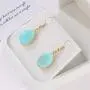 4 pairs Sparkle Crystal Druzy Earrings For Women Jewelry Handmade Water drop Hanging Drop Earring Teardrop Long Earrings Jewelry 4 pairs Sparkle Crystal Druzy Earrings For Women Jewelry Handmade Water drop Hanging Drop Earring Teardrop Long Earrings Jewelry