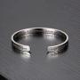 Memorial Gift for Women Girls God Has You in His Arms I Have You in My Heart Cuff Bangle Bracelet