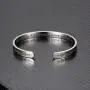Memorial Gift for Women Girls God Has You in His Arms I Have You in My Heart Cuff Bangle Bracelet