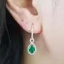 Dazzlingrock Collection 10K Ladies Infinity Dangling Earrings, Rose Gold Dazzlingrock Collection 10K Ladies Infinity Dangling Earrings, Rose Gold