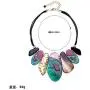 YAZILIND Acrylic Collar Resin Chain Necklace Clothes Accessories Choker Women Birthday Party Jewelry Gift YAZILIND Acrylic Collar Resin Chain Necklace Clothes Accessories Choker Women Birthday Party Jewelry Gift