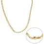 Womens Chain Necklace, Mens Gold Chain Necklace | Barzel 18K Gold Plated Flat Mariner / Marina 3MM, 3.5MM, 4.5MM, 5MM, 6MM, 8MM Chain Necklace