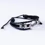 G-Ahora Anime Haikyuu Leather Wristband Braided Bracelet Cool Cosplay Wristband Bangle for Men Women G-Ahora Anime Haikyuu Leather Wristband Braided Bracelet Cool Cosplay Wristband Bangle for Men Women