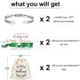 Bridesmaid Proposal Gifts Adjustable Bracelets - I Couldnt Say I DO Without You Stainless Steel Engraved Cuff Wedding Bangle for Bride Tribe Bridesmaid Maid of Honor