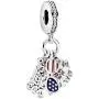 Pandora Jewelry American Icons Dangle Crystal and Cubic Zirconia Charm in Sterling Silver Pandora Jewelry American Icons Dangle Crystal and Cubic Zirconia Charm in Sterling Silver