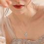 YFN 925 Sterling Silver Hummingbird Necklace Hummingbird Jewelry Hummingbird Gifts for Women Pendant Gifts