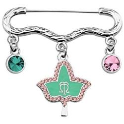 WSNANG Sorority Gift Graduation Gift Leaf Pendant Paraphernalia Earrings Gift for Women Girls