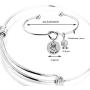 AKTAP ASL Gifts I Love You Hand Gestures Knot Bracelet Sign Language Jewelry