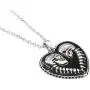 Controse Bound For Eternity Skull Heart Necklace with Pendant (27'' 316L Stainless Steel chain) Controse Bound For Eternity Skull Heart Necklace with Pendant (27'' 316L Stainless Steel chain)