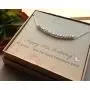 EFYTAL 17th Birthday Gifts for Girls, Sterling Silver Necklace, 17 beads for 17 Year Old Girl, Jewelry Gift Idea