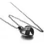 U7 Womens Tiny Heart Necklace Stainless Steel Link Chain 3D Vivid Love Hearts Pendant for Girls Lover, Customizable