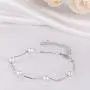 HXZZ Fine Jewelry Women Gifts Freshwater Cultured White Pearl Bracelet and Necklace 925 Sterling Silver HXZZ Fine Jewelry Women Gifts Freshwater Cultured White Pearl Bracelet and Necklace 925 Sterling Silver