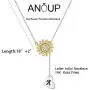 Sunflower Necklace Gift for Women Girls, 14k Gold Plated Sunflower Necklace Sunflower CZ Pendant Necklace You are My Sunshine Heart Initial Necklace Sunflower Jewelry Gifts for Women Sunflower Necklace Gift for Women Girls, 14k Gold Plated Sunflower Necklace Sunflower CZ Pendant Necklace You are My Sunshine Heart Initial Necklace Sunflower Jewelry Gifts for Women