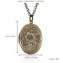 Bronze Locket Necklace Open DIY Antique Oval Flower Carved Charm Pendant Picture Locket Necklace Bronze Locket Necklace Open DIY Antique Oval Flower Carved Charm Pendant Picture Locket Necklace