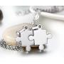 Godyce Puzzle Necklace 289 Piece Best Friends BFF - Stainless Steel Jewelry with Gift Box