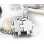Godyce Puzzle Necklace 289 Piece Best Friends BFF - Stainless Steel Jewelry with Gift Box
