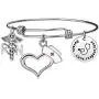 Nurse Gifts for Women - RN Nurse Bracelet, Nursing Graduation Gifts, Nurse Practitioner Gifts, Christmas Gifts for Nurse